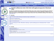 Tablet Screenshot of abc-rlp.de